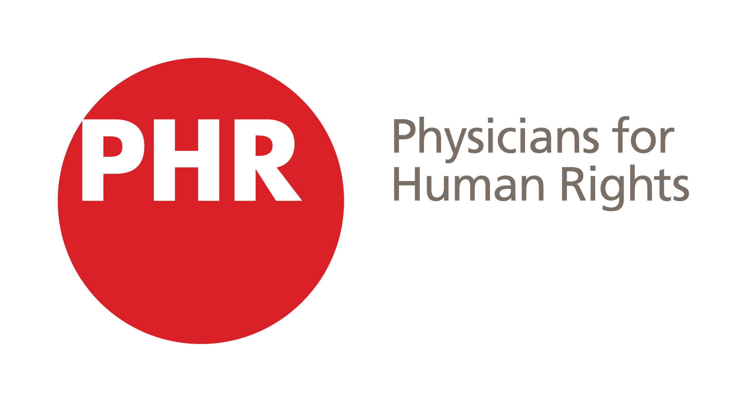 The Physicians for Human Rights logo with 